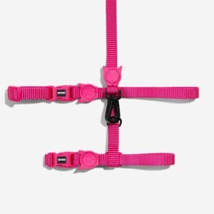Pink LED | Cat Harness with Leash